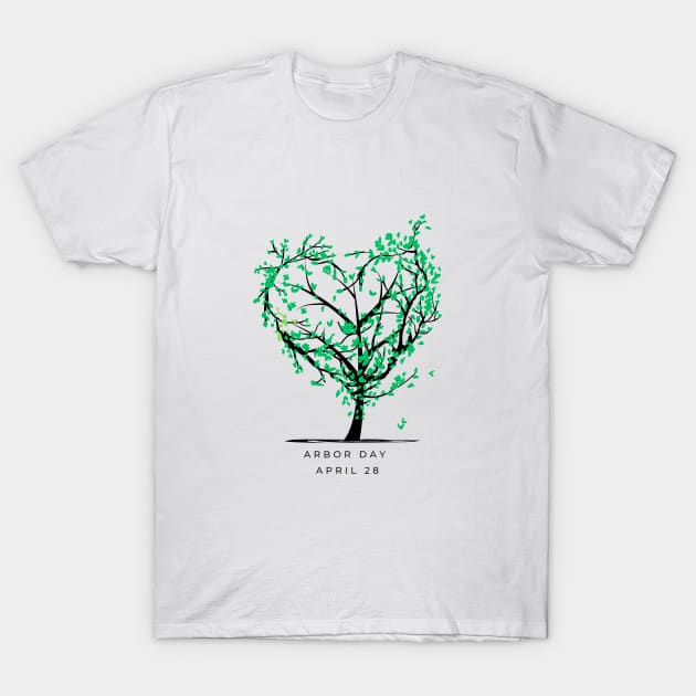 Arbor Day 2023 - Go green T-Shirt by Pop on Elegance